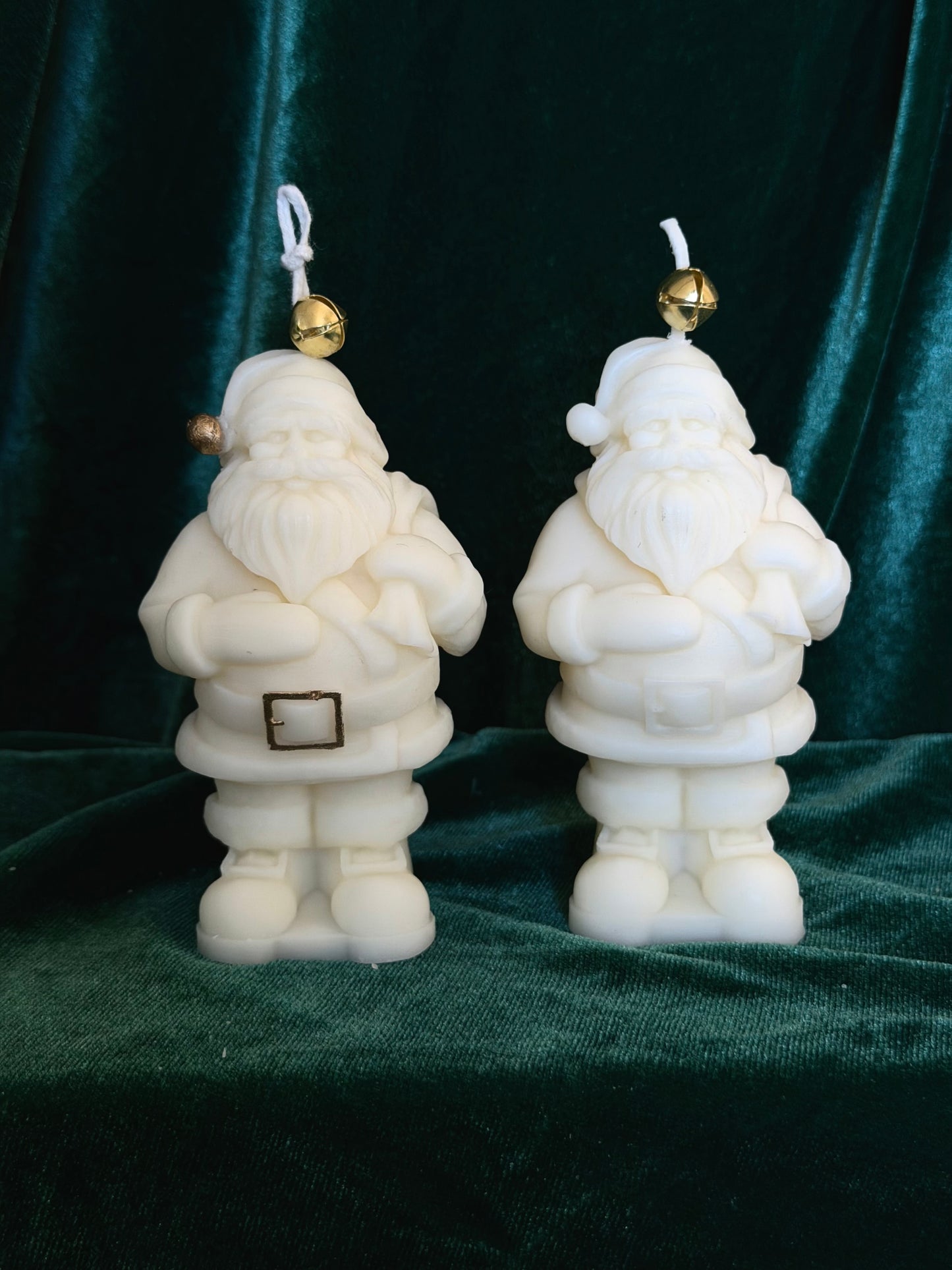 Christmas car and Santa (set of 2)