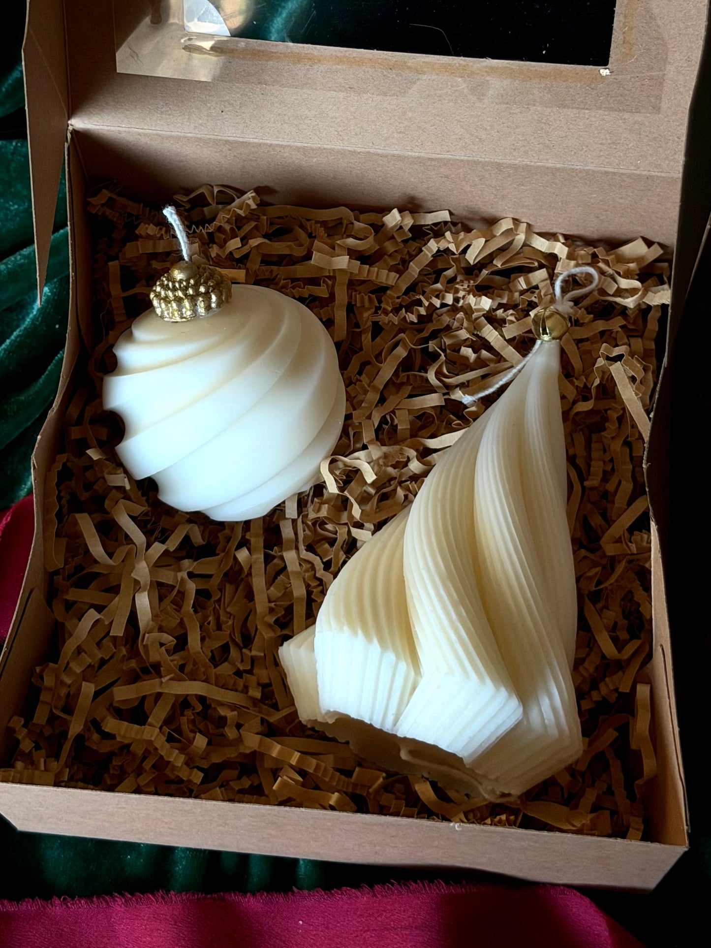 Christmas tree & ornament (set of 2)