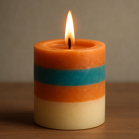 4-layer custom candle